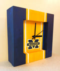 U of M Handmade Clock 12 x 12 - Yellow Center